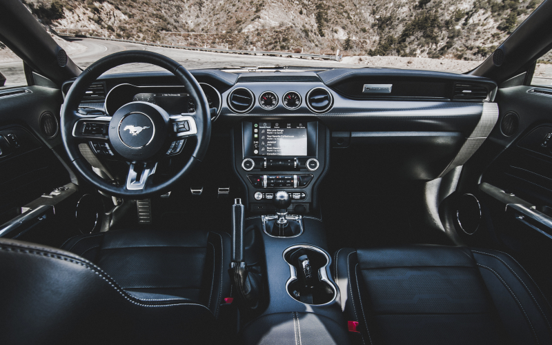 The 2018 cockpit has all the same shapes, but the cluster is different.